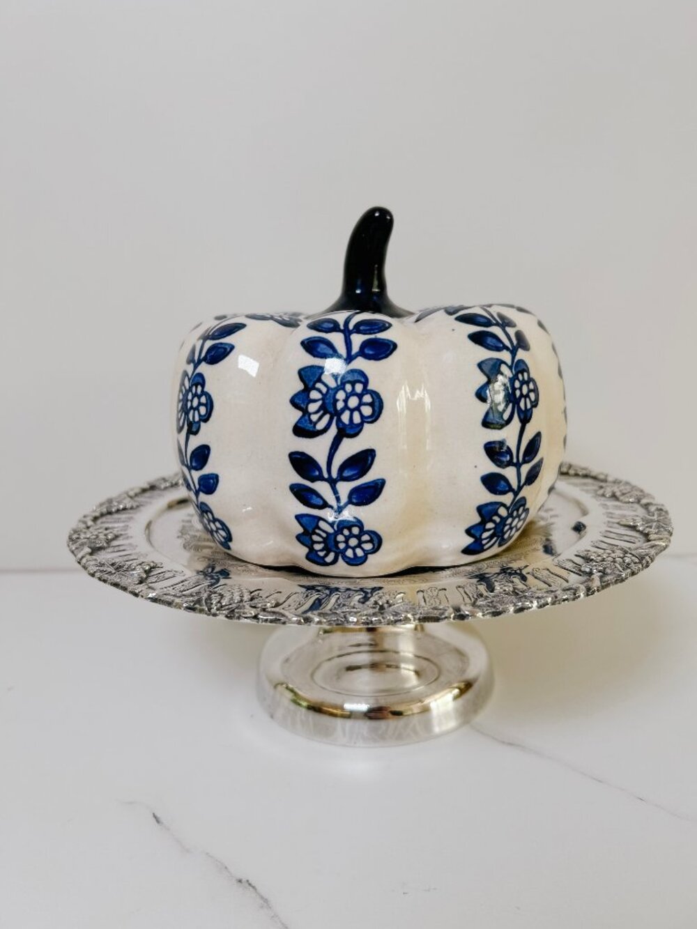 Vintage Silver Plate Pedestal Candy Dish